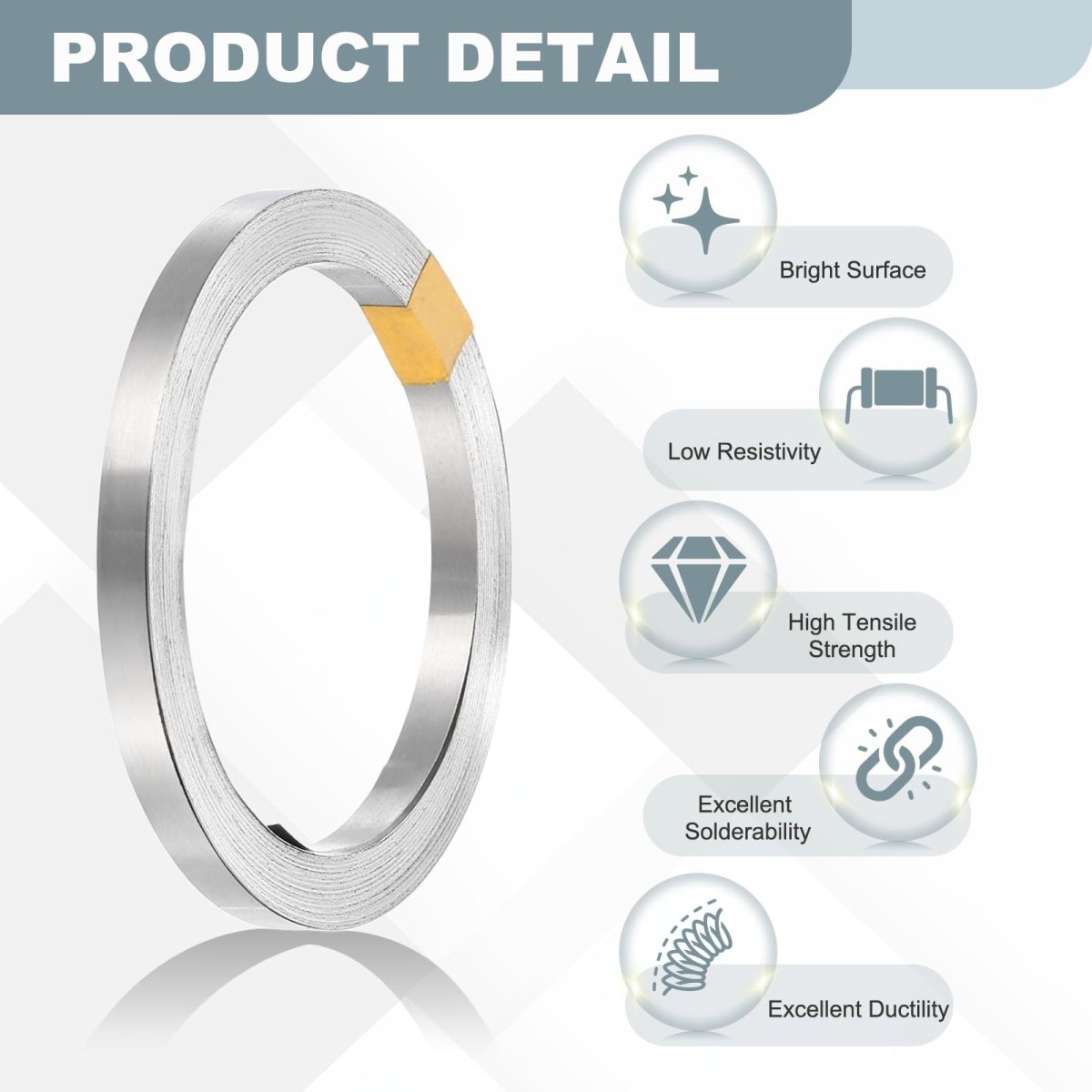 32 8ft 10m Nickel Plated Steel Strip Roll For Battery Spot Welding 0 08 X 4 Mm Corrosion Resistant Connector Plate Diy Lithium