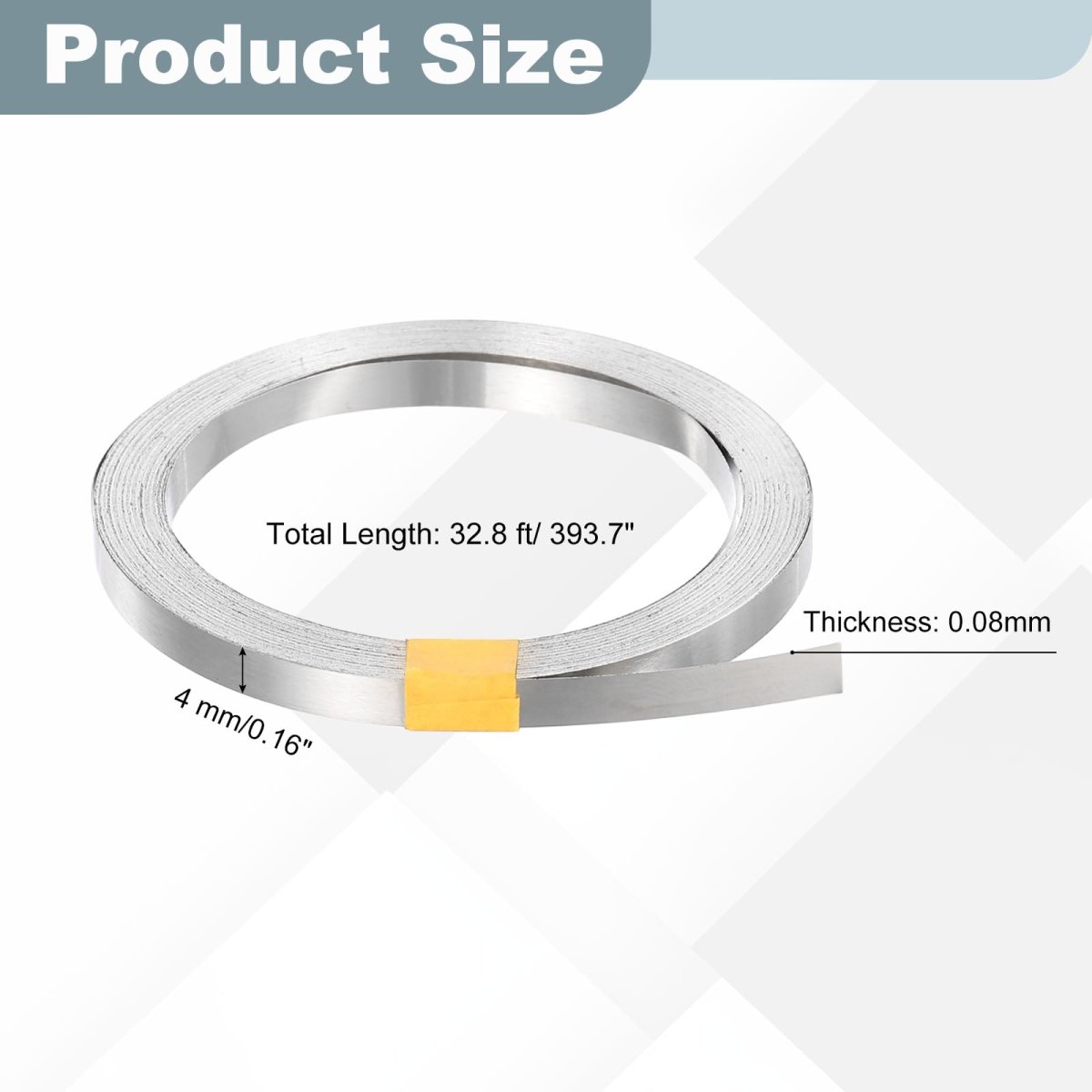 32 8ft 10m Nickel Plated Steel Strip Roll For Battery Spot Welding 0 08 X 4 Mm Corrosion Resistant Connector Plate Diy Lithium