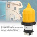 Aqxreight Power Cord Connector Rv Locking Plug With Cover Ring Socket 30amp 125v For Caravan Trailer