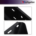 Black Right Left Rear Bumper End Cap Replacement For F-250 F-350 2008-2016 Fo1105123 Fo1104123 With Parking Aid Sensor
