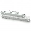Httmt Mt005- Silver Lowering Links Compatible With Kawasaki Zx6r Zx636 Zzr600 Ninja Zx9r 9r Zx12r Zx-12r