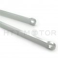 Httmt Mt005- Silver Lowering Links Compatible With Kawasaki Zx6r Zx636 Zzr600 Ninja Zx9r 9r Zx12r Zx-12r