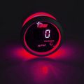 E Supporta Car 2 52mm Digital Tacho Gauge Red Rpm 