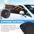 T Tgbros Custom Fit For Windows Sunshade Toyota Camry 2018-2023 Windshield Full Rear Side Window Set Car Sunshades All-round