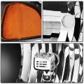 Aintier Headlight Assembly For Gmc Sierra 3500 2001-2006 For Yukon 2000-2006 Xl 1500 2500 Headlamp Replacement Driver Passenger