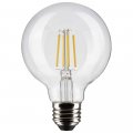 Satco 6pk 4 5w G25 Globe Filament Led 2700k Medium Base Dimmable 40w Equiv