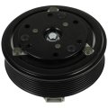 Ac Compressor Clutch Fit For 1993-1997d E-350 Econoline 7 3l 1993-1997 For Ford Club Wagon 7 101 618152 58152 751146ompressor 
