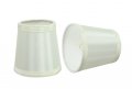 Aspen Creative 32712-2 Small Hardback Empire Shape Chandelier Clip-on Lamp Shade Set 2 Pack Transitional Design In Off White 4 