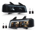 Front Led Headlights Headlamps For Chevy Express Gmc Savana 1500 2003-2014 Fit 2500 3500 2003-2023 Gm2502233 Gm2503233 Smoky 