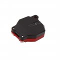 Uxcell Red Aluminum Alloy Motorcycle Key Cap Protective Case Keys Decoration For Cb190
