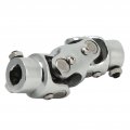 Double Steering Shaft Universal Joint 3 4 Dd X Length Chromed Column Coupler U For Use On Box