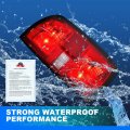 Tail Light Assembly With Bulbs For Chevy Colorado 2015 2022 Rear Brake Lamps 4 Door Crew Cab And Extended Red Lens 84169777