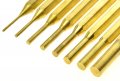 Se Brass Pin Drive Punch Set Removing Repair Tool Non-marring For Gunsmithing Of 8 Pcs St1032b