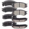 Automotive Replacement Brake Pads Front Rear Fit For Oldsmobile Alero 1999-2004 For Pontiac Grand Am 1999-2005