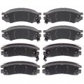 Aintier Automotive Replacement Brake Pads Front Rear Fit For Oldsmobile Alero 1999-2004 For Pontiac Grand Am 1999-2005