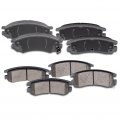 Aintier Automotive Replacement Brake Pads Front Rear Fit For Oldsmobile Alero 1999-2004 For Pontiac Grand Am 1999-2005