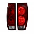 Smoke Red Lens Oe-style Tail Light Lamp Assembly For 2002-2006 Chevy Avalanche 1500 2500 Pickup Truck Driver Passenger Side 