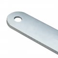 Uxcell Repair Plate 76mmx12mm Flat Fixing Mending Corner Brace Bracket Connector Pack Of 10