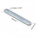 Uxcell Repair Plate 76mmx12mm Flat Fixing Mending Corner Brace Bracket Connector Pack Of 10