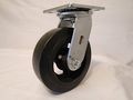 6 X 2 Swivel Caster With Rubber Wheel On Steel Hub 550 Lbs Tool Box 