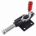 Push Pull Toggle Clamp 90 Degrees 500lbs Capacity 32mm Plunger Stroke Quick Release Adjustable For Woodworking Jigs Fixtures 