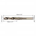Uxcell Reduced Shank Twist Drill Bits 13 5mm High Speed Steel 6542 With 10mm For Stainless Alloy Metal Plastic Wood