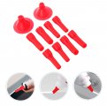 Housoutil 40 Pcs Nozzle Glue Remover Caulking Tool Tools Finisher Sausage Tips Finishing Kit Plastic Organizers Suite Pull