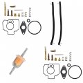 Carburetor Carb Rebuild Kit Repair Replacement For John Deere Mower 345 425 445 Fd620 Fd620d Mia11386 Mia12362 Am118872