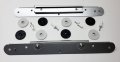 Yot Tailgate Window Glass Lift Channel Kit Fits 1978-1996 Ford Bronco 