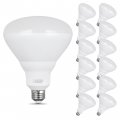 Feit Electric Br40 Led Light Bulbs 65w Equivalent Dimmable E26 Medium Base 850 Lumens 3000k Bright White 120v 90 Cri 22 8 Years