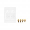 Uxcell 30pcs 90 Degree Plastic Corner Braces 27 3x27x27mm Nylon Shelf Right Angle Brackets With Screws For Cabinets Cupboards