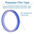 2 Rolls Heat Tape 1 X 108ft High Temperature Resistant Transfer For Sublimation Press Vinyl Electronics 3d Printers Diy Crafts