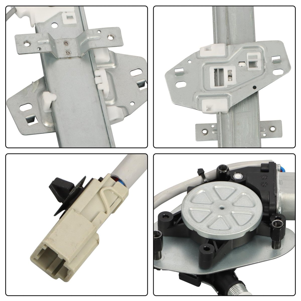 Power Electric Window Regulator With Motor Front Left And Right Side For Acura Mdx 2001 2002 Replacement 751-024 751-025