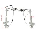Power Electric Window Regulator With Motor Front Left And Right Side For Acura Mdx 2001 2002 Replacement 751-024 751-025