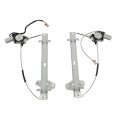 Power Electric Window Regulator With Motor Front Left And Right Side For Acura Mdx 2001 2002 Replacement 751-024 751-025