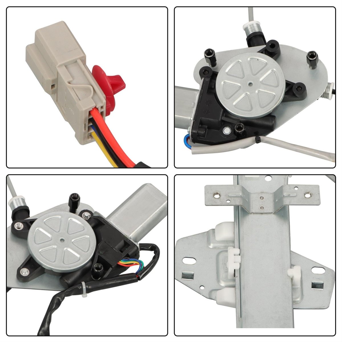 Power Electric Window Regulator With Motor Front Left And Right Side For Acura Mdx 2001 2002 Replacement 751-024 751-025