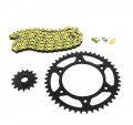 Fits Honda Xr400r 400 R Yellow Chain And Sprocket 15 45 110l