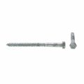 Prime-line Hex Lag Screws 3 8 In X 5 A307 Grade A Hot Dip Galvanized Steel 25 Pack