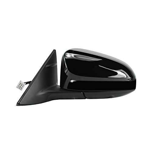 Fit System 70654t Toyota Camry Sedan Driver Side Black Heated Power Replacement Mirror With Ptm Cover