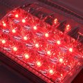 Compatible With Ford F250 F350 F450 F550 Super Duty Pair Of Led Tail Brake Lights Chrome Housing Clear Lens