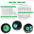 Gas Fuel Cap 52013994ab For 2018 2022 Jeep Wrangler 68109840aa Tank Filler Green Diesel