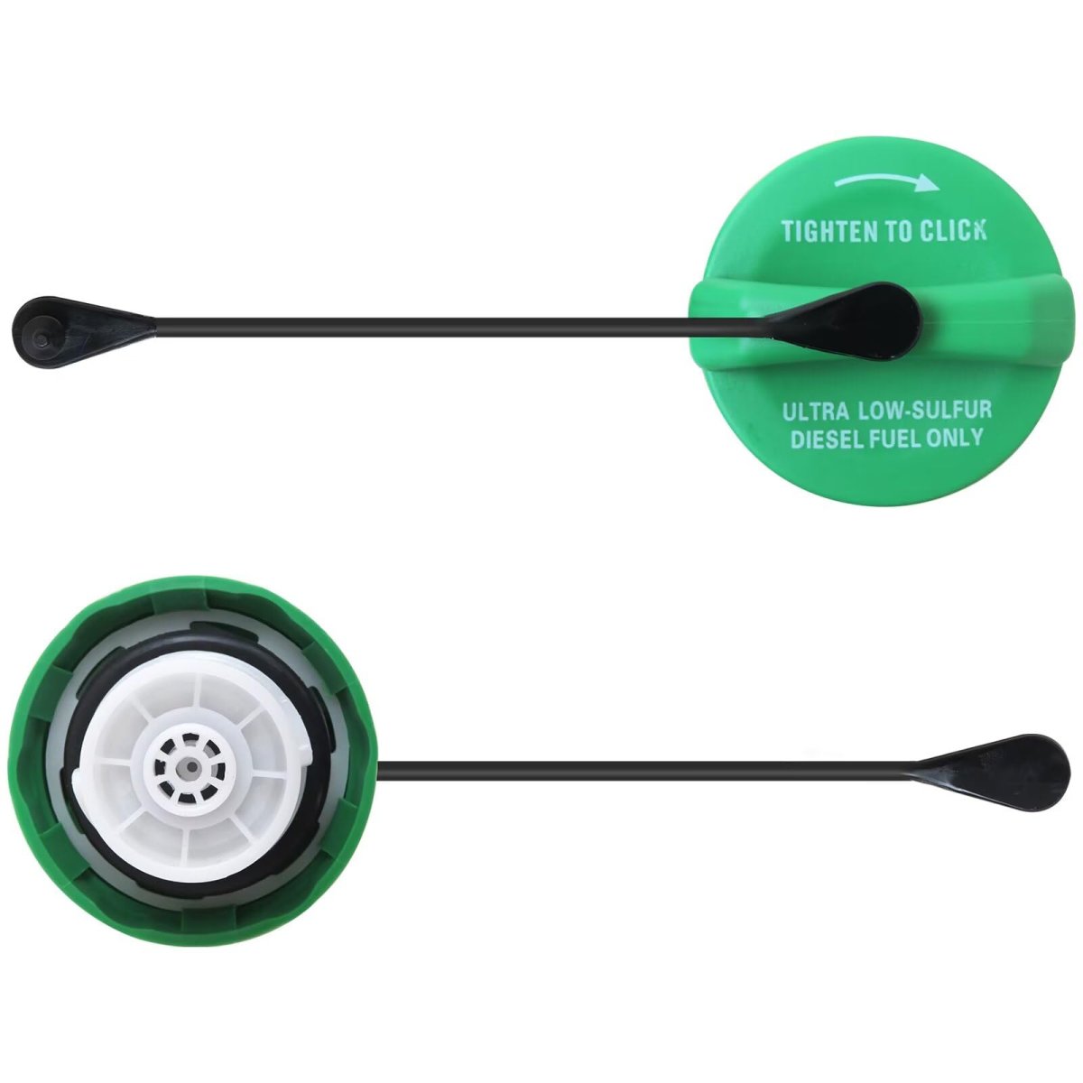 Gas Fuel Cap 52013994ab For 2018 2022 Jeep Wrangler 68109840aa Tank Filler Green Diesel