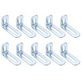10 Pcs Adjustable Right Angle Brackets Slotted L-shape Corner 2 X1 X0 7 90 Degree Steel L Bracket Support For Shelves Wood 
