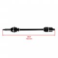 Caltric Rear Cv Joint Axle With Bearing Compatible Polaris