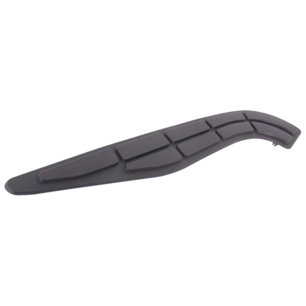 Rear Bumper Step Pad For Gmc Sonoma 1996 To 2003 Passenger Side Stepside Plastic Black Gm1191107 15714838