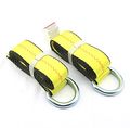 Pack Of 8 2 X Ft Lasso Strap With D Ring Auto Tie Down 