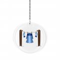Laundry On The Clothesline Fan Light Pull