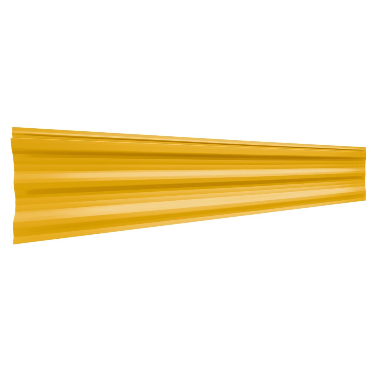 Mesa Metal Aluminum Rv And Trailer Siding 8 In X 72 S Lock Design Corrosion Cracking Resistant Lightweight Yellow Rp-mesa