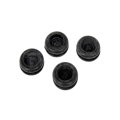 Multi Purpose Elastomer Grommets 4 Pieces Black 0 3 Inside Diameter 6 Outside Alx-pau-mm-90301-cl360a50 Push In Attachment 