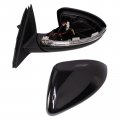 Side Mirror Blind Spot Turn Signal Power Heated Paint To Match Left Driver For Vw Jetta